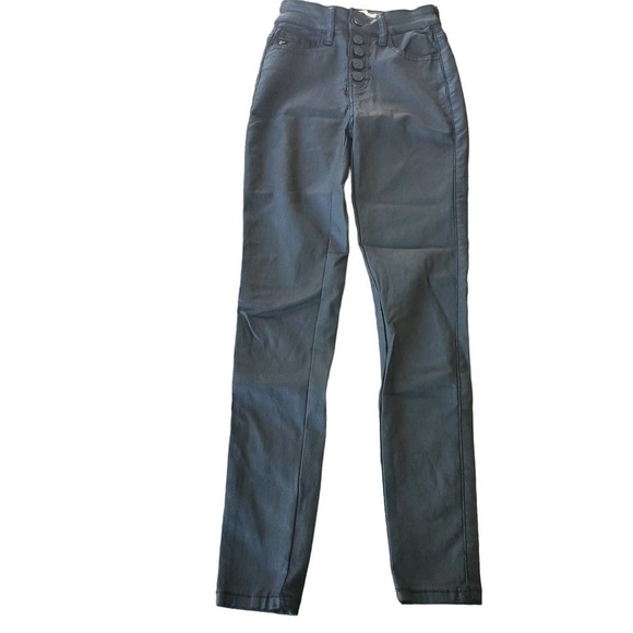 KanCan Autumn High Rise Faux Leather Ankle Skinny Pants Size 1 - Picture 1 of 9